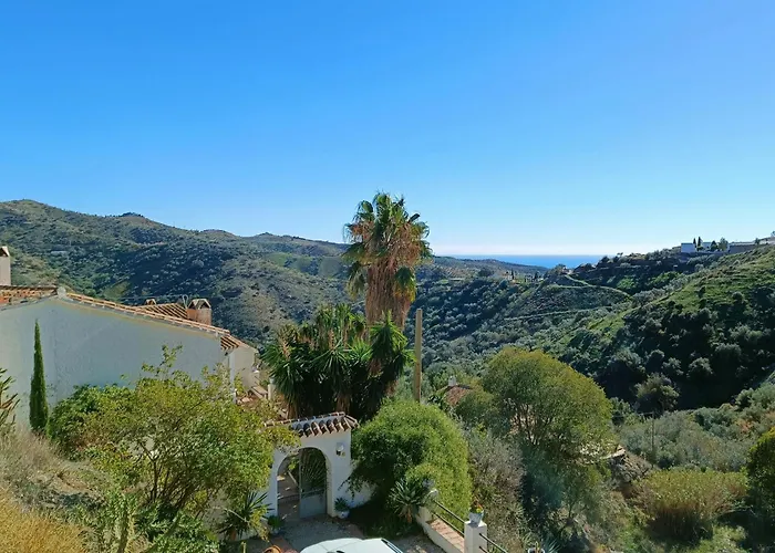 Casa Medina - Private Villa With Terrace And Sea View, 25 Minutes From Malaga