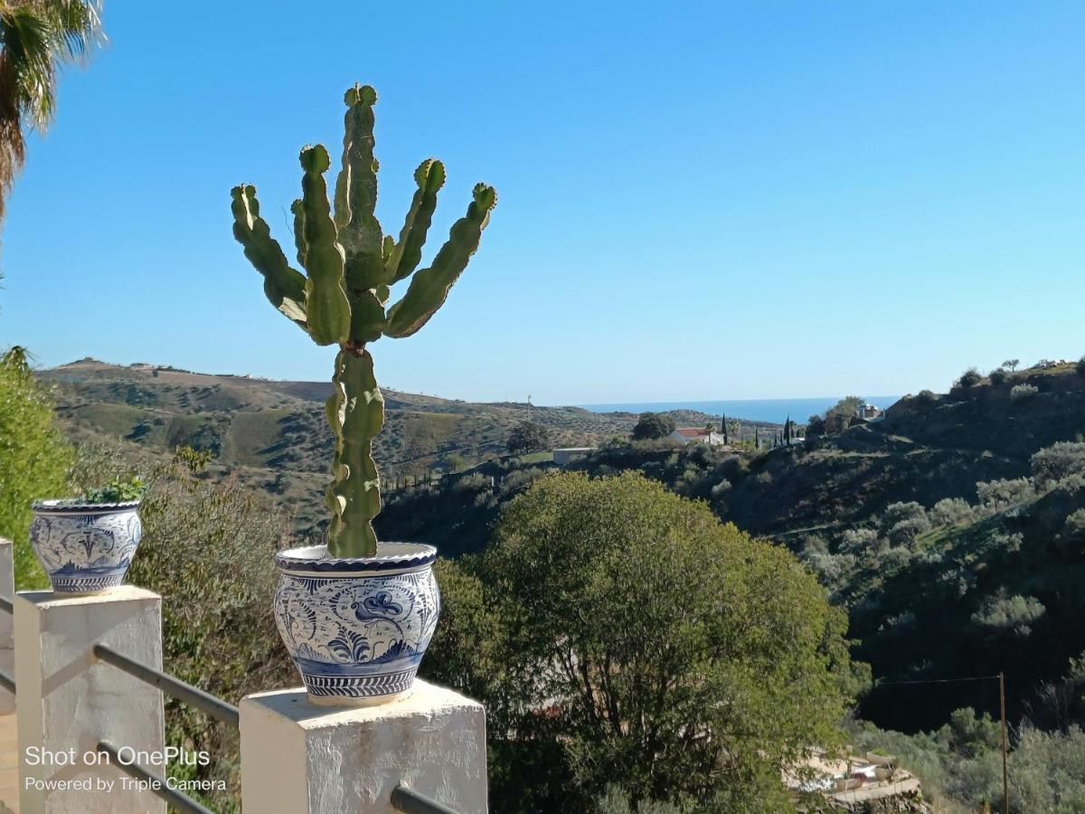 Casa Medina - Private With Terrace And Sea View, 25 Minutes From Malaga Vakantiehuis *