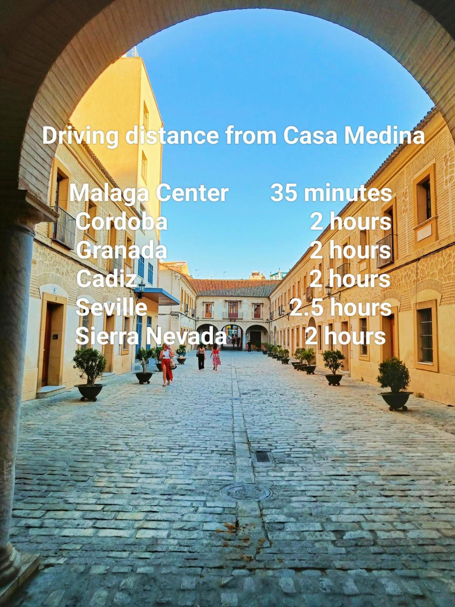 Casa Medina - Private With Terrace And Sea View, 25 Minutes From Malaga Ferienhaus